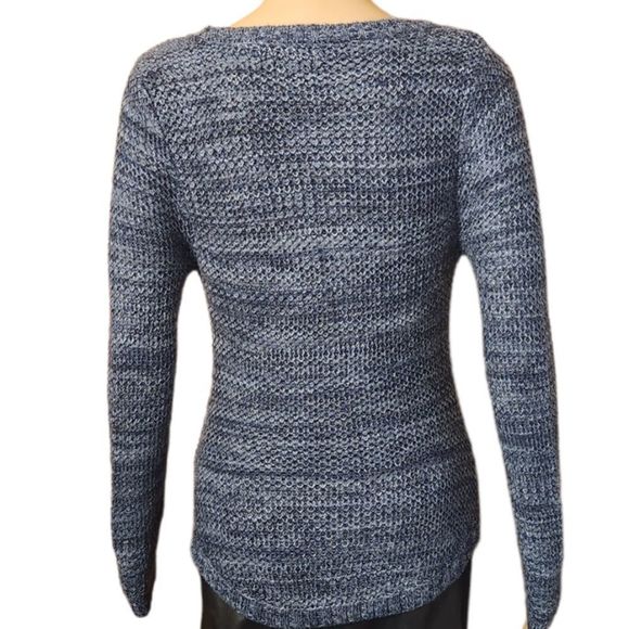 Bongo Sweater Knit Blue Multi Womens Size Small - Picture 6 of 12